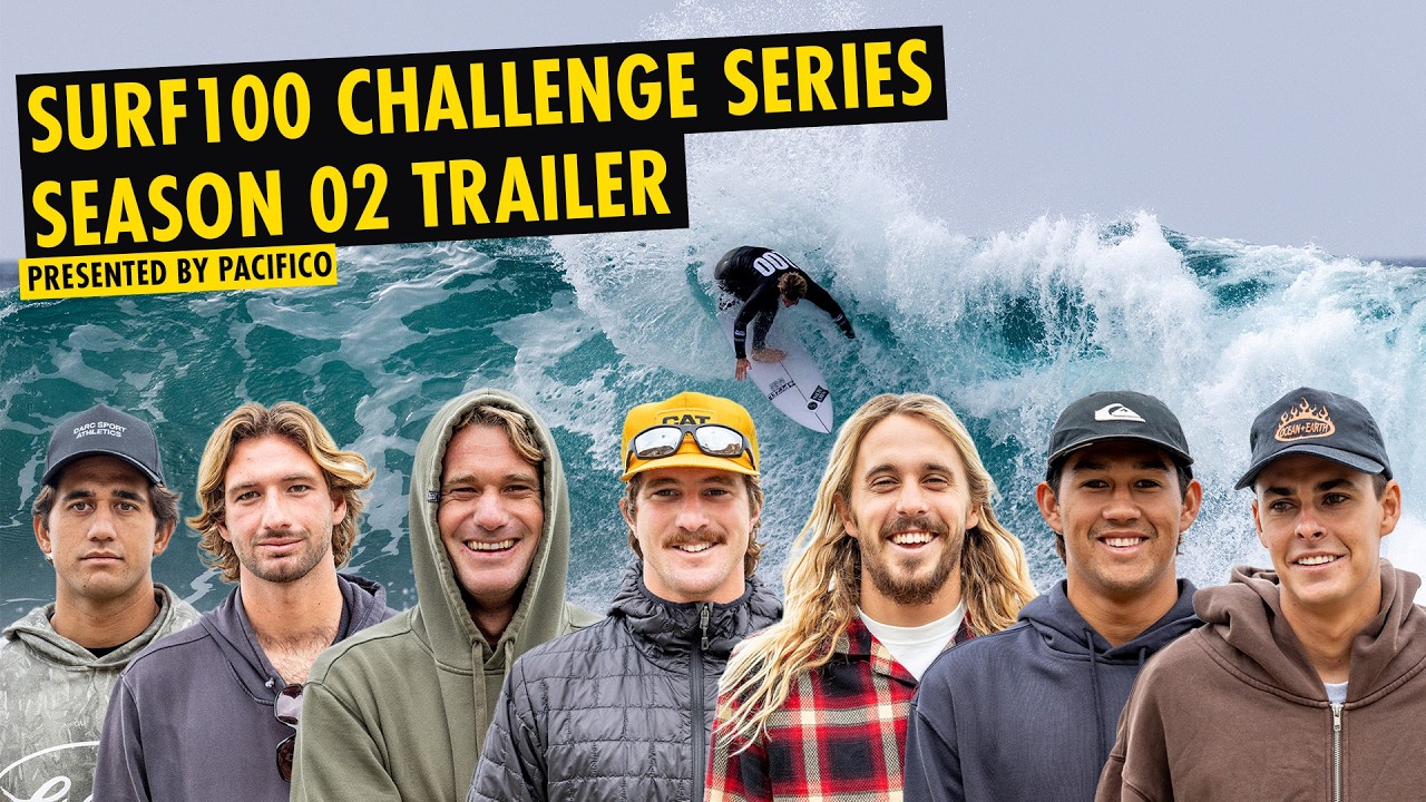 SURF100 シーズン2開幕｜8人・7チャレンジ・賞金10万ドル、ブラックス・ビーチから始まる生き残り戦