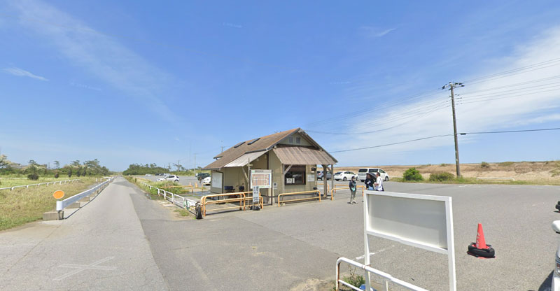 片貝海岸海浜公園町営駐車場