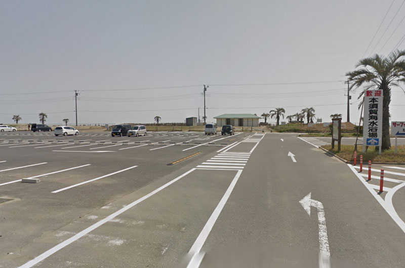 本須賀海岸駐車場