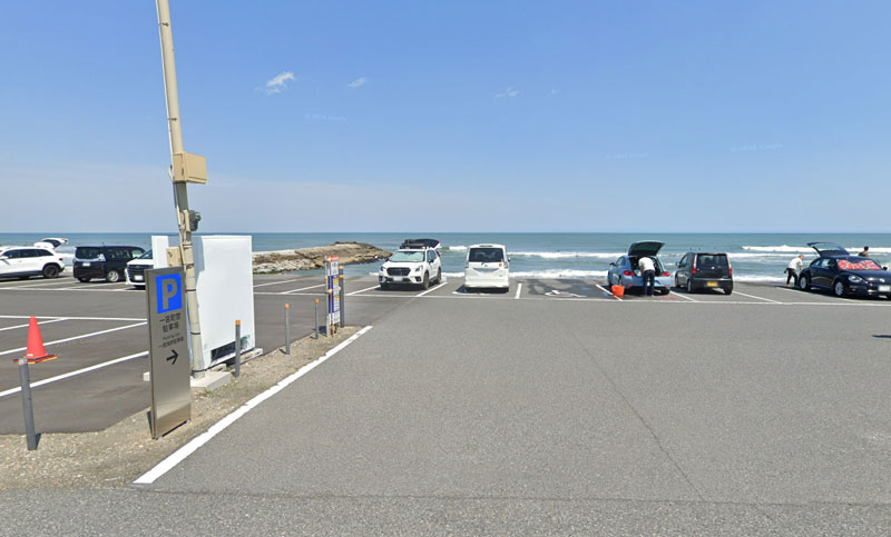 一宮海岸駐車場