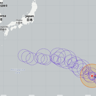 台風13号ドルフィン