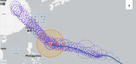 台風9号