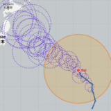 台風15号チャンホン