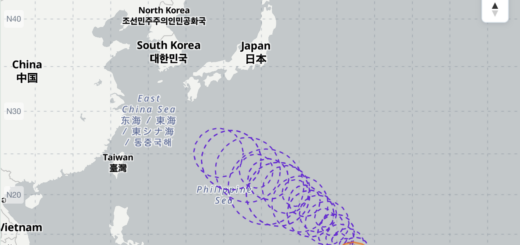 台風18号ソウデル