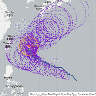 2026年 台風26号（スリゲ）