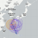 台風24号（クロヴァン）